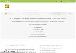 Sites similar to iclouddnsbypass.com