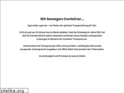 Sites similar to icls-logistics.de