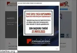 Sites similar to icmimarlarodasi.org.tr