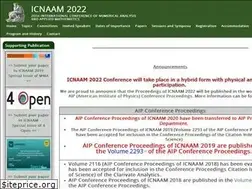 Sites similar to icnaam.org