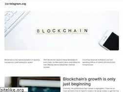Sites similar to ico-telegram.org