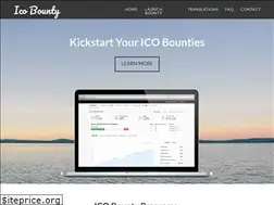 Sites similar to icobounty.io