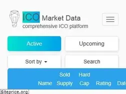 Sites similar to icomarketdata.com