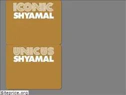 Sites similar to iconicshyamal.com