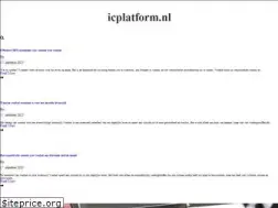 Sites similar to icplatform.nl