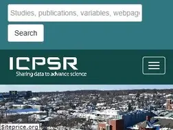 Sites similar to icpsr.umich.edu