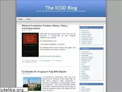 Sites similar to icsid.wordpress.com