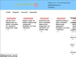 Sites similar to icsw2019york.org