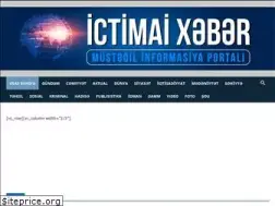 Sites similar to ictimaixeber.az