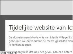 Sites similar to ictonly.nl