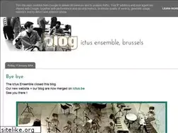 Sites similar to ictusensemble.blogspot.com