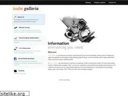 Sites similar to icubegalleria.com
