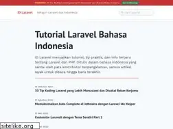 Sites similar to id-laravel.com