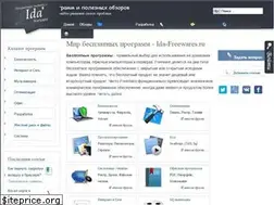 Sites similar to ida-freewares.ru