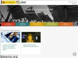 Sites similar to idae.gob.es