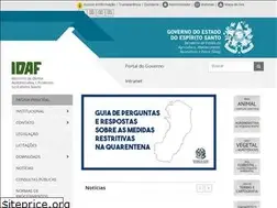 Sites similar to idaf.es.gov.br