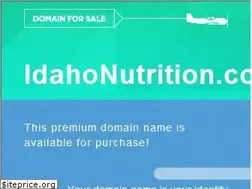 Sites similar to idahonutrition.com