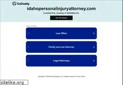 Sites similar to idahopersonalinjuryattorney.com