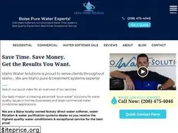 Sites similar to idahowatersolutions.com