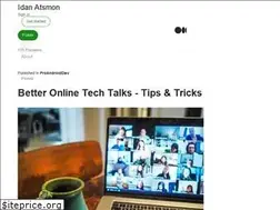 Sites similar to idanatsmon.medium.com