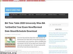 Sites similar to idatesheetnic.in