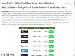 Sites similar to iddaa-siteleri.com