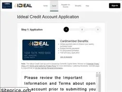 Sites similar to iddealcreditcard.com