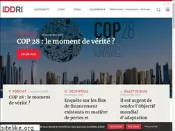 Sites similar to iddri.org