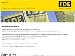 Sites similar to ide-extrusion.de