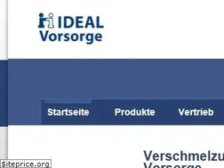 Sites similar to ideal-vorsorge.de
