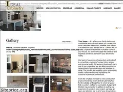 Sites similar to idealcabinetry.net
