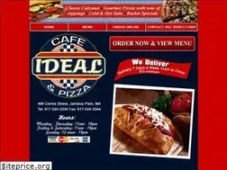 Sites similar to idealcafepizza.com