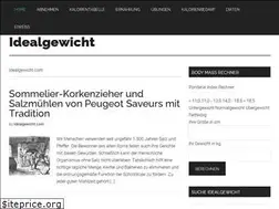 Sites similar to idealgewicht.com