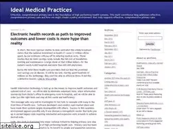 Sites similar to idealmedicalpractices.typepad.com