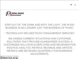 Sites similar to idealmusicmanagement.com