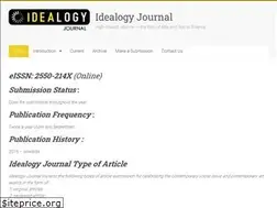 Sites similar to idealogyjournal.com