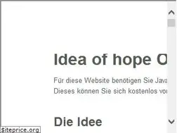 Sites similar to ideaofhope.com