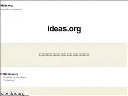 Sites similar to ideas.org