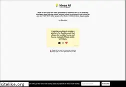 Sites similar to ideasai.net