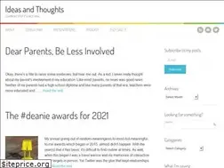 Sites similar to ideasandthoughts.org