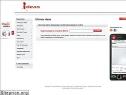 Sites similar to ideasclaro.com.co