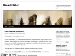 Sites similar to ideasdebabel.wordpress.com