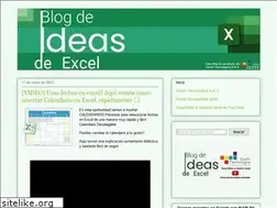 Sites similar to ideasdeexcel.blogspot.com