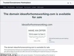 Sites similar to ideasforhomeworking.com