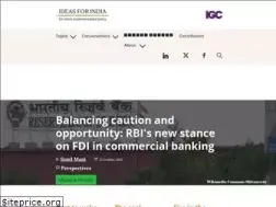 Sites similar to ideasforindia.in