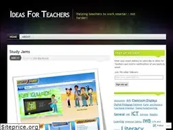 Sites similar to ideasforteachers.wordpress.com