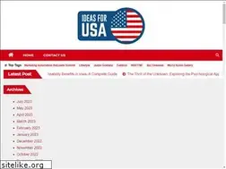 Sites similar to ideasforusa.com