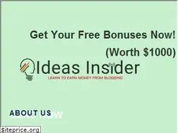 Sites similar to ideasinsider.com