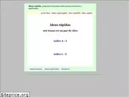 Sites similar to ideasrapidas.org