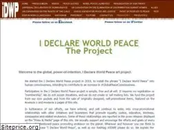 Sites similar to ideclareworldpeace.org